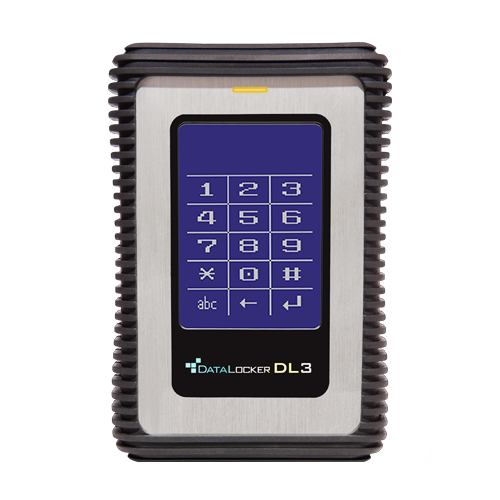 DataLocker DL3 2,5" 2TB USB3.0 titkosított külső winchester