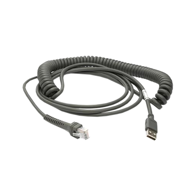 Datalogic CAB-426 kábel USB rugózott 2,4m