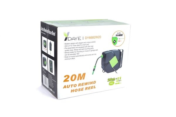 Daye DY6682W20 20m automata fali tömlődob (Újracsomagolt)