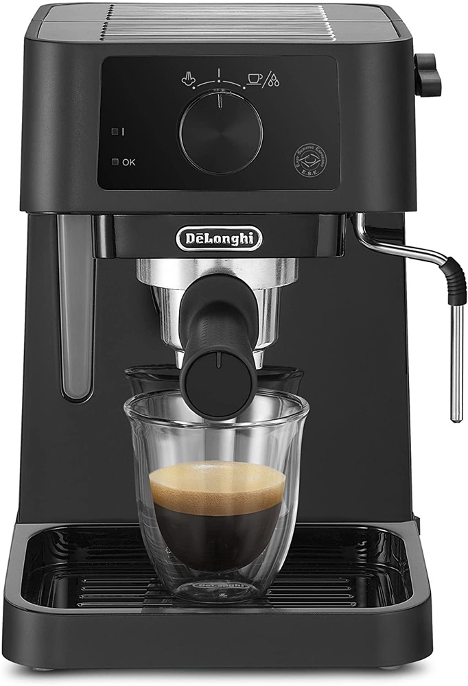DeLonghi EC235.BK Stilosa fekete espresso kávéfőző