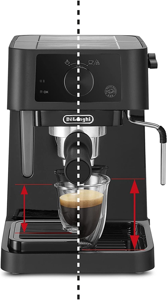 DeLonghi EC235.BK Stilosa fekete espresso kávéfőző