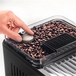 DeLonghi ECAM450.65.G Eletta Explore sötétszürke tejhabosítóval automata kávéfőző (Újszerű)