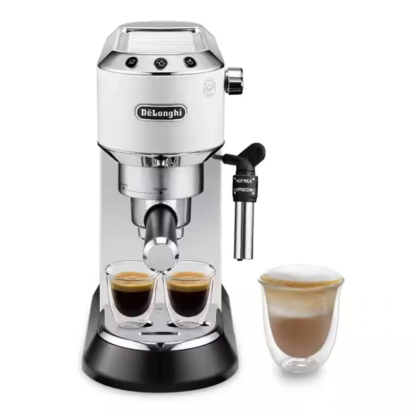 DeLonghi EC 685.W Dedica fehér espresso kávéfőző (Újracsomagolt)