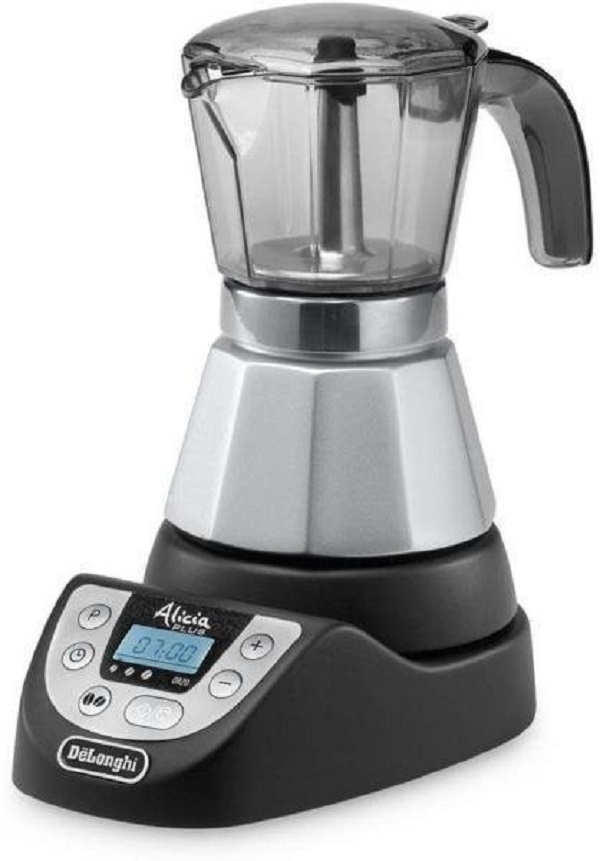 DeLonghi EMKP 63 B Alicia Plus ezüst elektromos kotyogós kávéfőző
