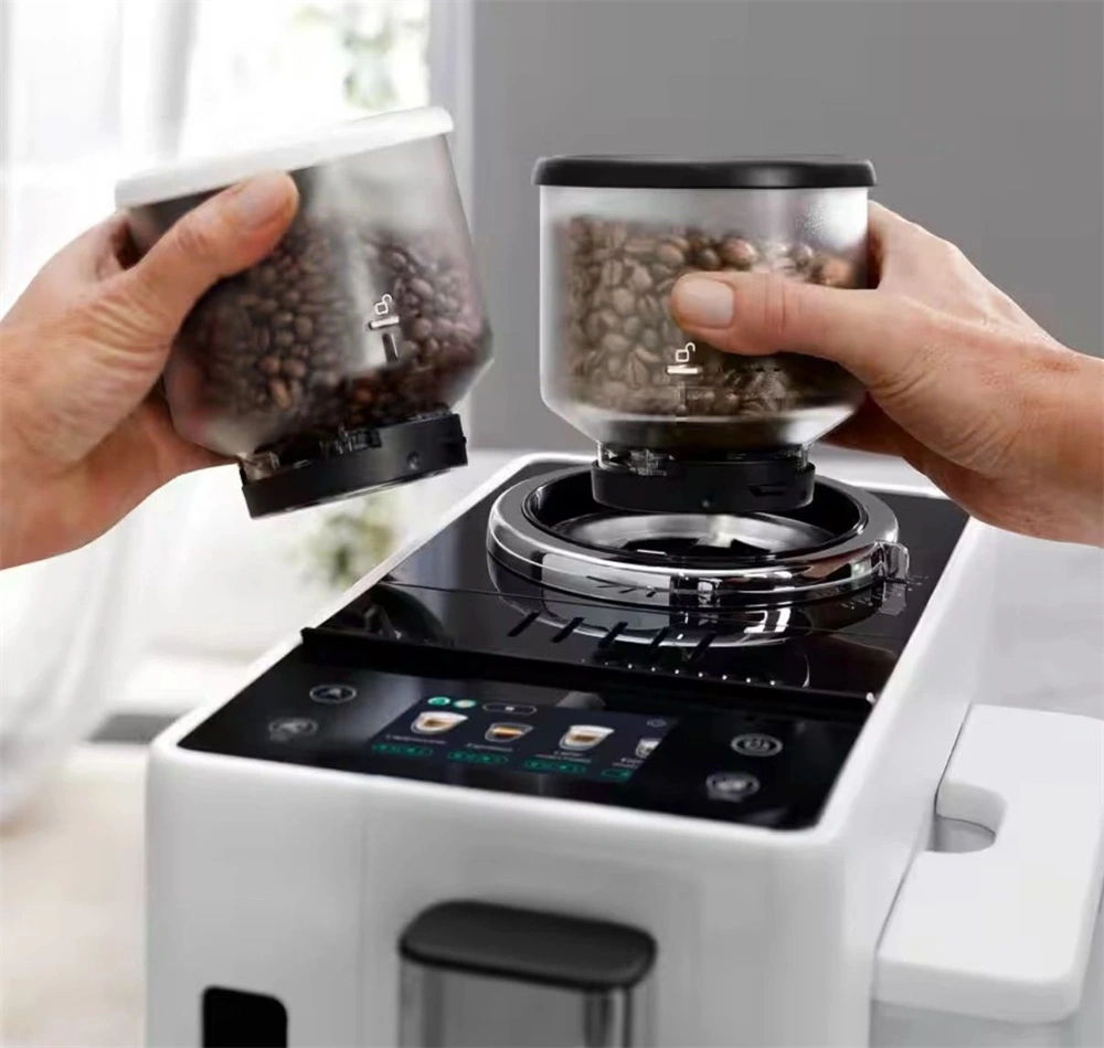 DeLonghi EXAM440.55.W Rivelia fehér tejhabosítóval automata kávéfőző (Újszerű)