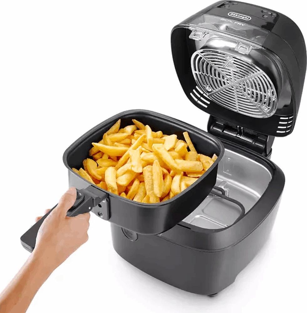 DeLonghi FH2184.BK fekete 8 L forrólevegős sütő