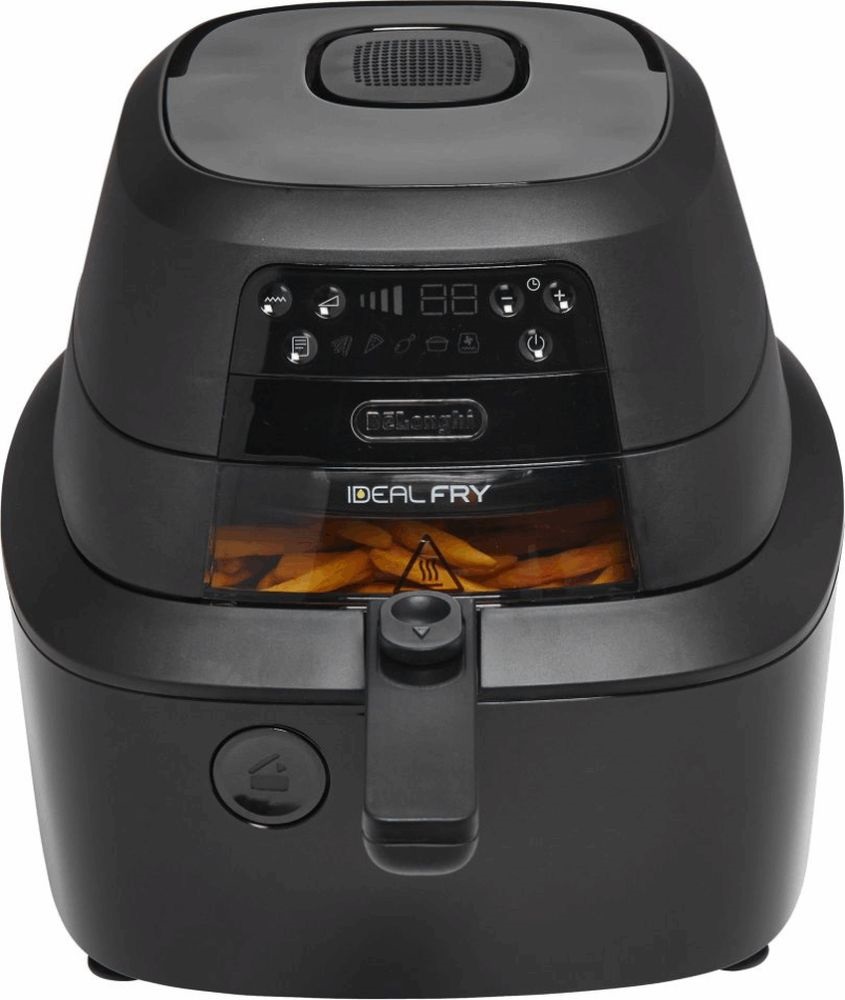 DeLonghi FH2184.BK fekete 8 L forrólevegős sütő