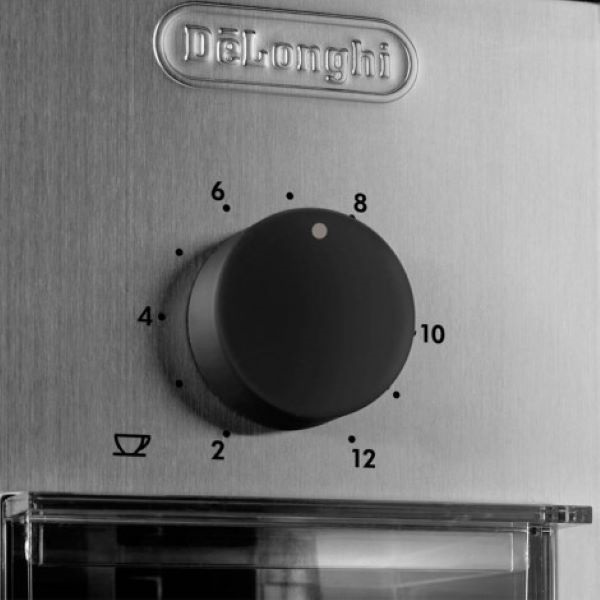 DeLonghi KG 89 ezüst elektromos kávéőrlő (Újracsomagolt)