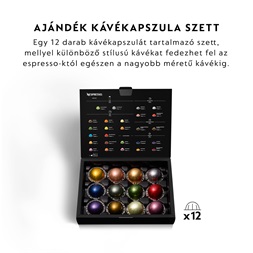 DeLonghi Nespresso ENV 120.BM Vertuo Next matt fekete kapszulás kávéfőző