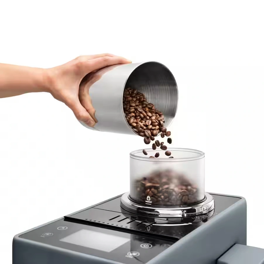 DeLonghi Rivelia EXAM440.55.G LatteCrema grafitszürke automata tejtartályos kávéfőző