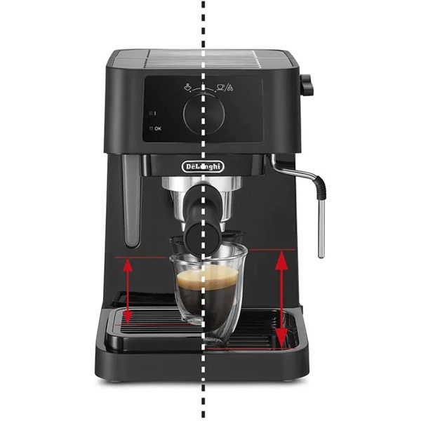 DeLonghi Stilosa EC230.BK fekete espresso kávéfőző (Újracsomagolt)