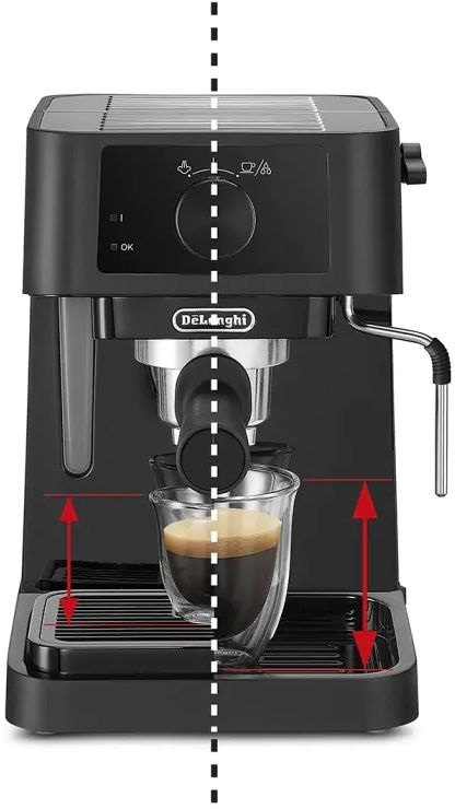 DeLonghi Stilosa EC230.BK fekete espresso kávéfőző (Újracsomagolt)