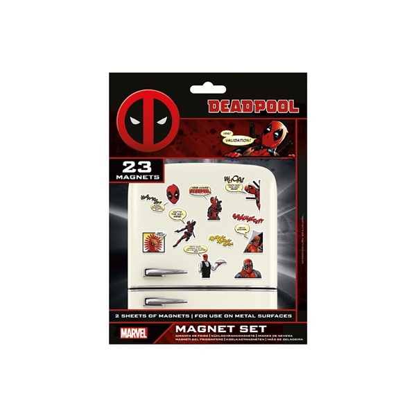 Deadpool hűtőmágnes készlet
