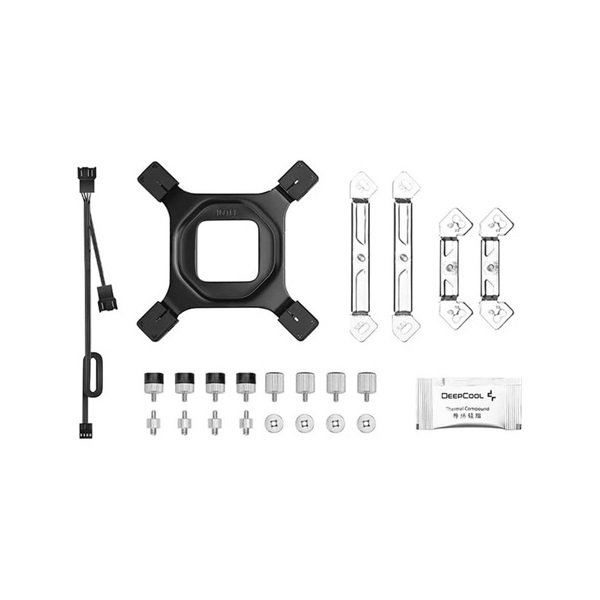 DeepCool AG620 WH ARGB processzor hűtő fehér