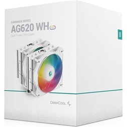 DeepCool AG620 WH ARGB processzor hűtő fehér