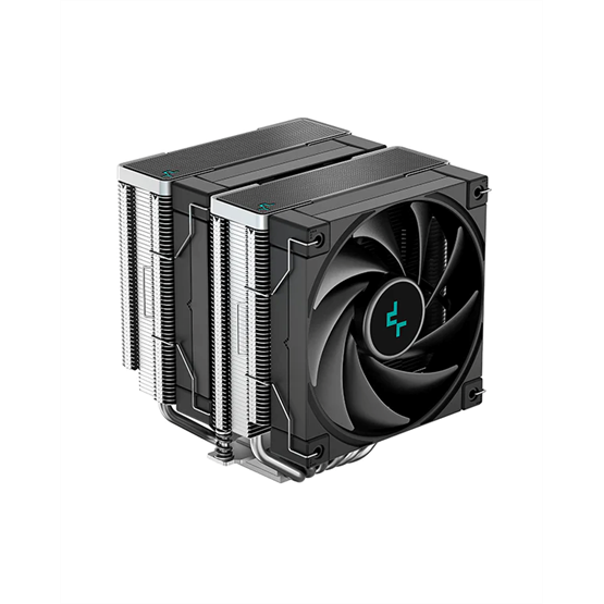 DeepCool AK620 Zero Dark Zoria fekete processzor hűtő