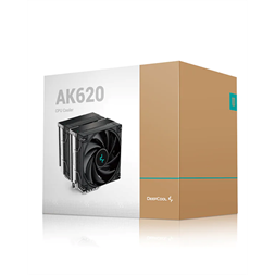 DeepCool AK620 Zero Dark Zoria fekete processzor hűtő