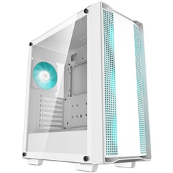 DeepCool CC560 fehér (táp nélküli) ablakos mATX ház