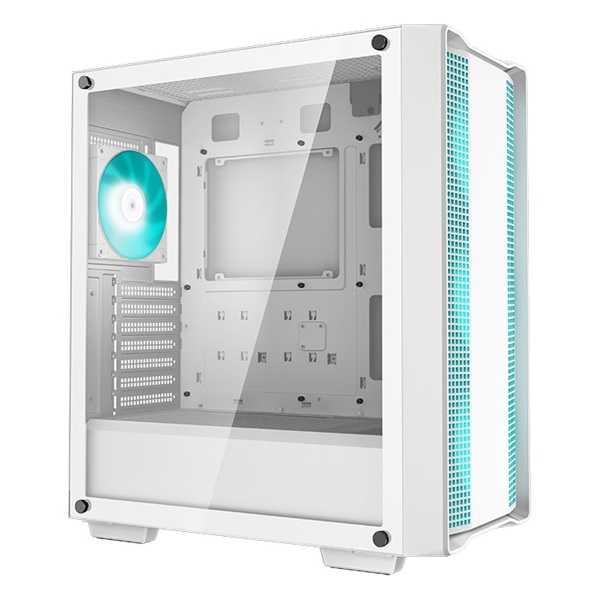 DeepCool CC560 fehér (táp nélküli) ablakos mATX ház