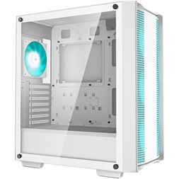DeepCool CC560 fehér (táp nélküli) ablakos mATX ház