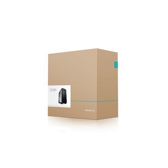 DeepCool CG560 fekete (táp nélküli) mATX ház