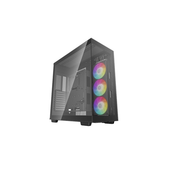 DeepCool CH780 fekete (táp nélküli) ablakos ATX ház