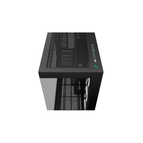 DeepCool CH780 fekete (táp nélküli) ablakos ATX ház