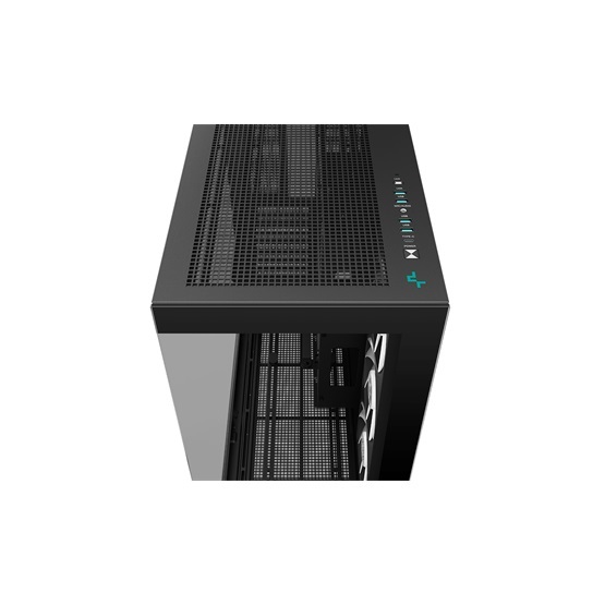 DeepCool CH780 fekete (táp nélküli) ablakos ATX ház