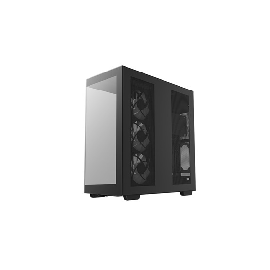 DeepCool CH780 fekete (táp nélküli) ablakos ATX ház