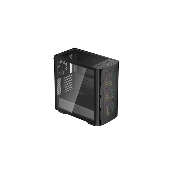 DeepCool CK560 fekete (táp nélküli) mATX ház