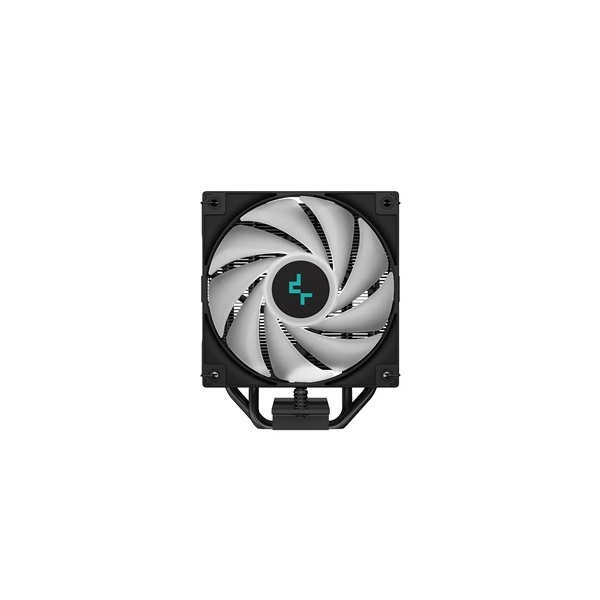 DeepCool CPU Cooler - AG400 BK ARGB (31,6 dB; max, 128,93 m3/h; 4pin csatlakozó, 4 db heatpipe, 12cm, PWM)
