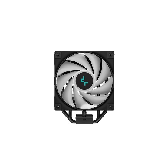 DeepCool CPU Cooler - AG400 BK ARGB (31,6 dB; max, 128,93 m3/h; 4pin csatlakozó, 4 db heatpipe, 12cm, PWM)