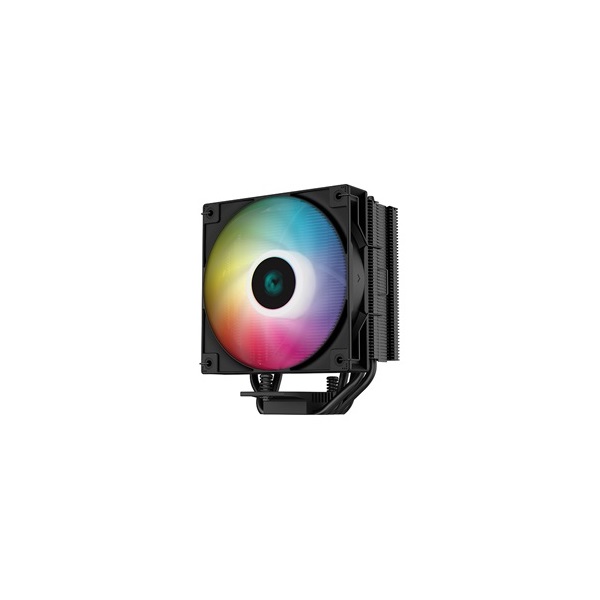 DeepCool CPU Cooler - AG400 BK ARGB (31,6 dB; max, 128,93 m3/h; 4pin csatlakozó, 4 db heatpipe, 12cm, PWM)