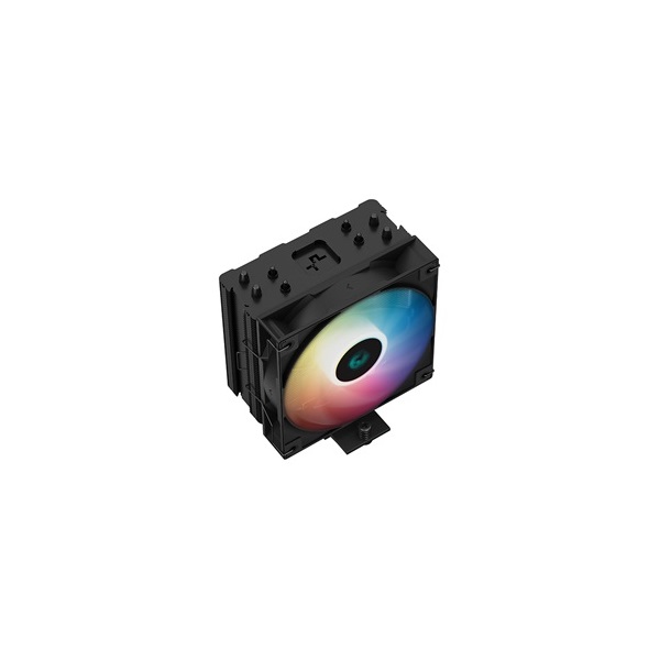 DeepCool CPU Cooler - AG400 BK ARGB (31,6 dB; max, 128,93 m3/h; 4pin csatlakozó, 4 db heatpipe, 12cm, PWM)
