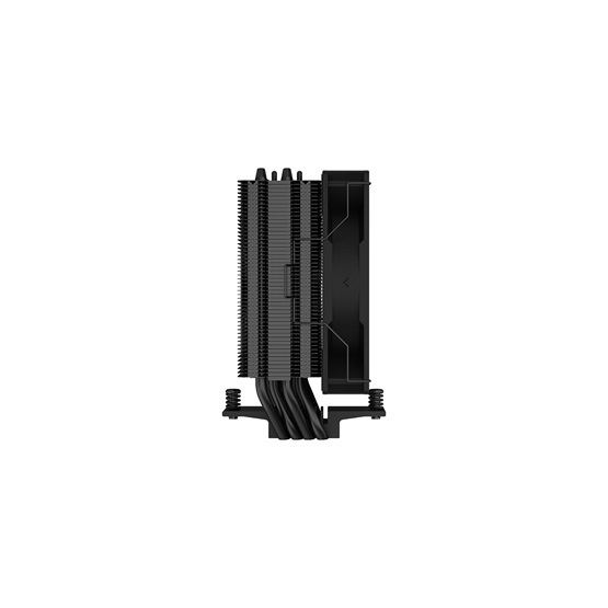 DeepCool CPU Cooler - AG400 BK ARGB (31,6 dB; max, 128,93 m3/h; 4pin csatlakozó, 4 db heatpipe, 12cm, PWM)