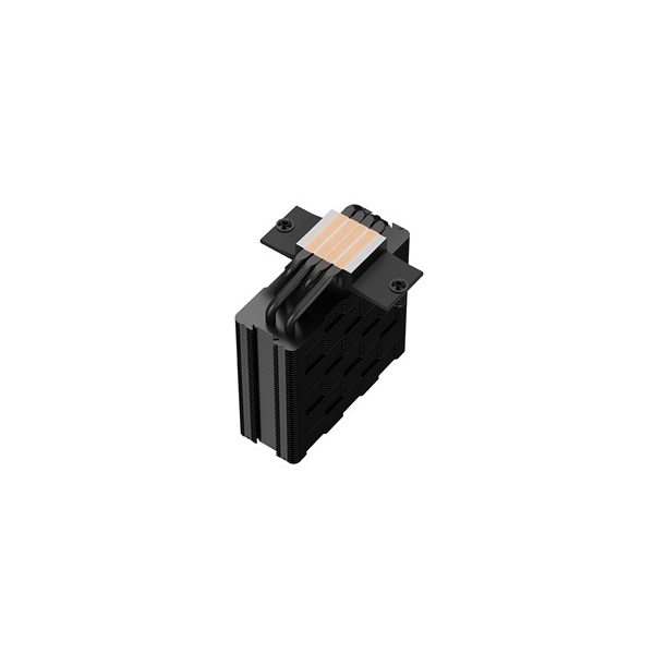 DeepCool CPU Cooler - AG400 BK ARGB (31,6 dB; max, 128,93 m3/h; 4pin csatlakozó, 4 db heatpipe, 12cm, PWM)