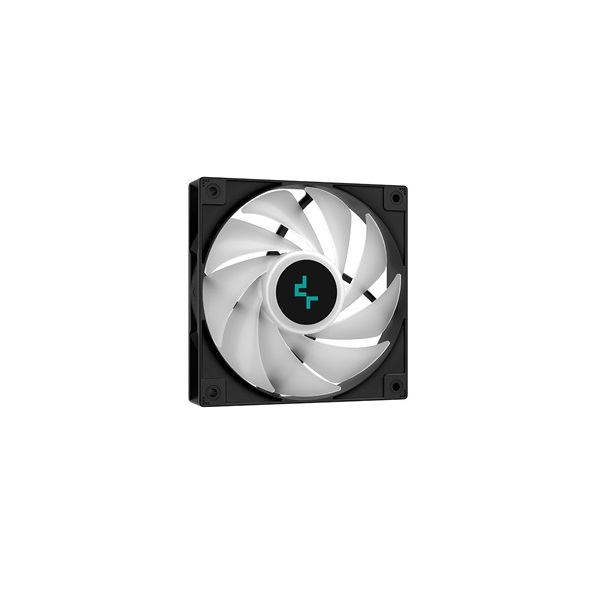 DeepCool CPU Cooler - AG400 BK ARGB (31,6 dB; max, 128,93 m3/h; 4pin csatlakozó, 4 db heatpipe, 12cm, PWM)