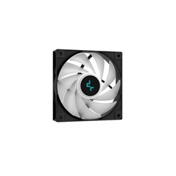 DeepCool CPU Cooler - AG400 BK ARGB (31,6 dB; max, 128,93 m3/h; 4pin csatlakozó, 4 db heatpipe, 12cm, PWM)
