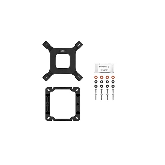 DeepCool CPU Cooler - AG400 BK ARGB (31,6 dB; max, 128,93 m3/h; 4pin csatlakozó, 4 db heatpipe, 12cm, PWM)