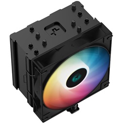 DeepCool CPU Cooler - AG500 BK ARGB (29,4 dB; max, 115,32 m3/h; 4pin csatlakozó, 5 db heatpipe, 12cm, PWM, LED)