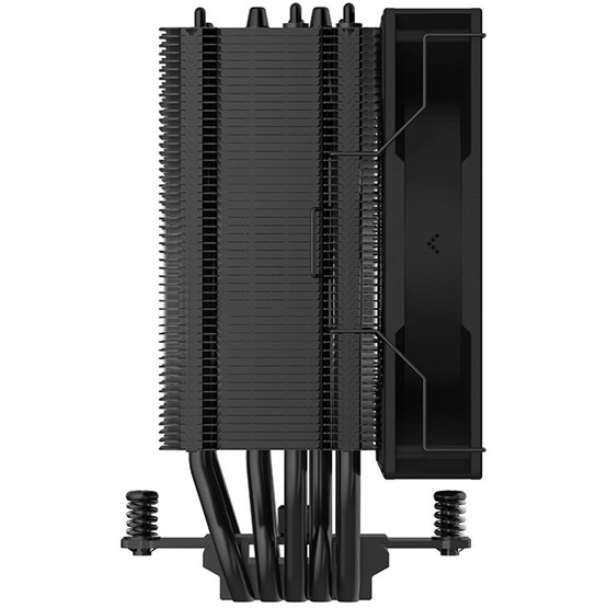 DeepCool CPU Cooler - AG500 BK ARGB (29,4 dB; max, 115,32 m3/h; 4pin csatlakozó, 5 db heatpipe, 12cm, PWM, LED)