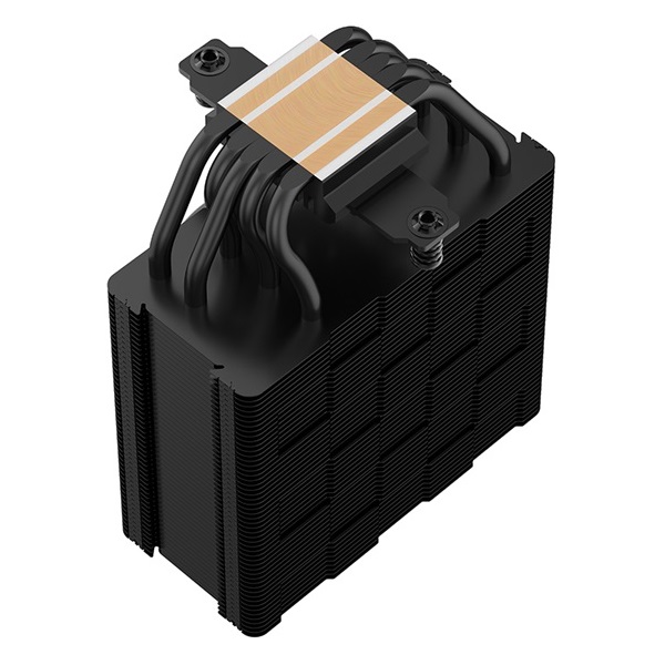 DeepCool CPU Cooler - AG500 BK ARGB (29,4 dB; max, 115,32 m3/h; 4pin csatlakozó, 5 db heatpipe, 12cm, PWM, LED)