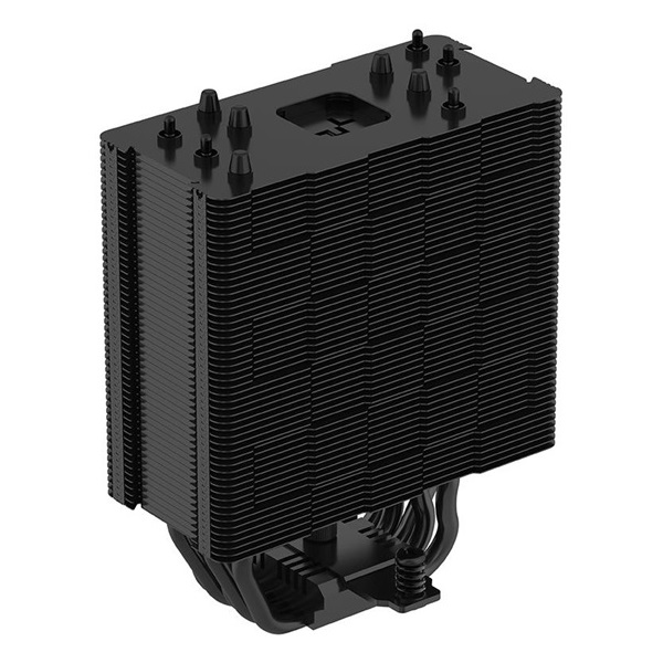 DeepCool CPU Cooler - AG500 BK ARGB (29,4 dB; max, 115,32 m3/h; 4pin csatlakozó, 5 db heatpipe, 12cm, PWM, LED)