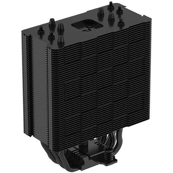 DeepCool CPU Cooler - AG500 BK ARGB (29,4 dB; max, 115,32 m3/h; 4pin csatlakozó, 5 db heatpipe, 12cm, PWM, LED)