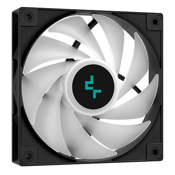 DeepCool CPU Cooler - AG500 BK ARGB (29,4 dB; max, 115,32 m3/h; 4pin csatlakozó, 5 db heatpipe, 12cm, PWM, LED)