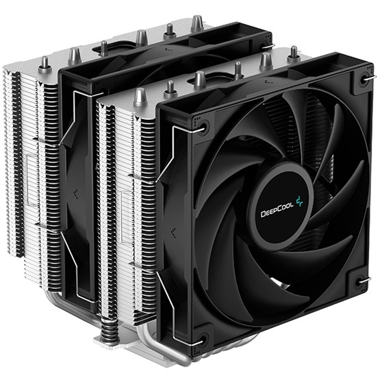 DeepCool CPU Cooler - AG620 (29,4 dB; max, 115,32 m3/h; 4pin csatlakozó, 6 db heatpipe, 12cm, PWM)