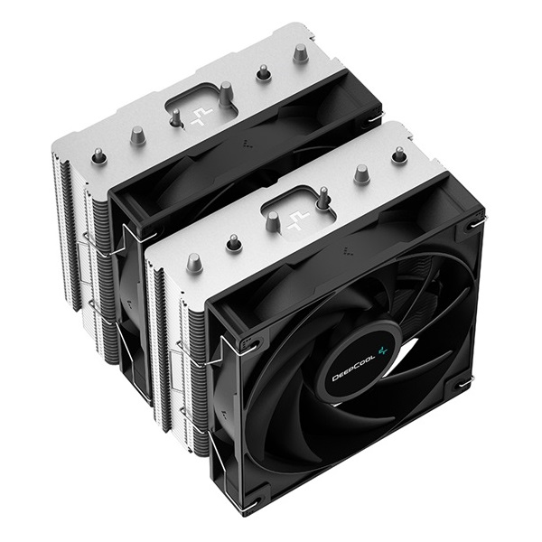 DeepCool CPU Cooler - AG620 (29,4 dB; max, 115,32 m3/h; 4pin csatlakozó, 6 db heatpipe, 12cm, PWM)