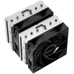 DeepCool CPU Cooler - AG620 (29,4 dB; max, 115,32 m3/h; 4pin csatlakozó, 6 db heatpipe, 12cm, PWM)