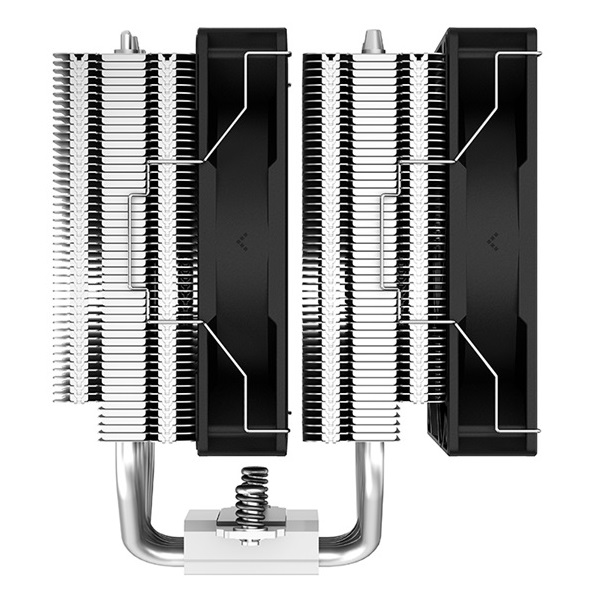 DeepCool CPU Cooler - AG620 (29,4 dB; max, 115,32 m3/h; 4pin csatlakozó, 6 db heatpipe, 12cm, PWM)