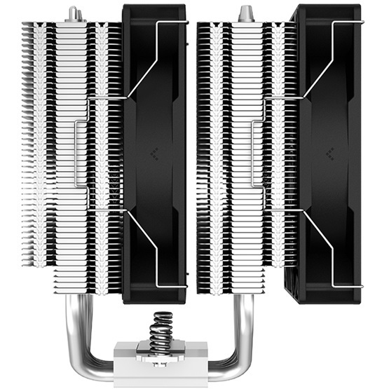 DeepCool CPU Cooler - AG620 (29,4 dB; max, 115,32 m3/h; 4pin csatlakozó, 6 db heatpipe, 12cm, PWM)